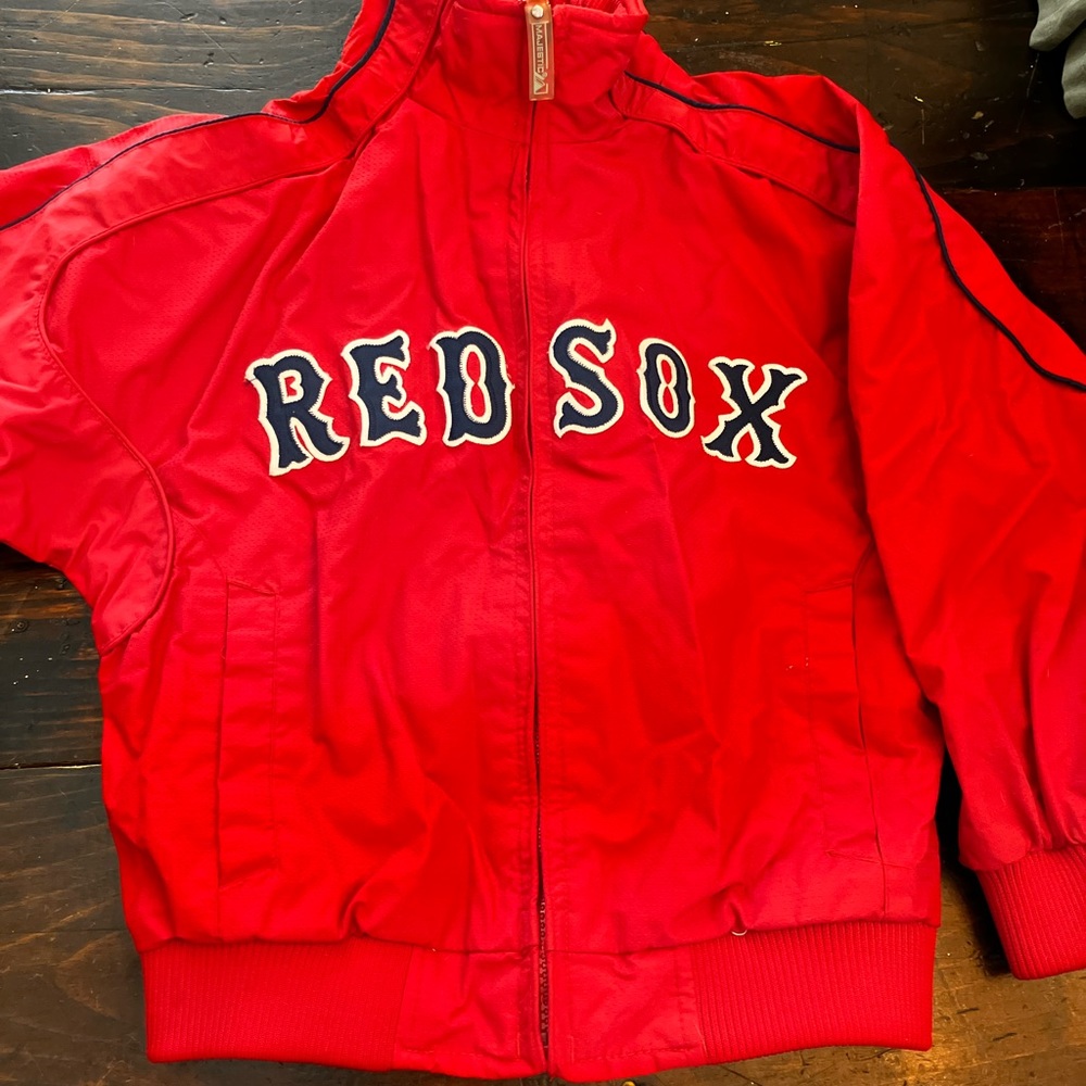 Kids Red Sox bomber jacket size 8